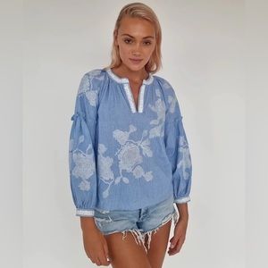 Rose and Rose NWT Lake Top Size S